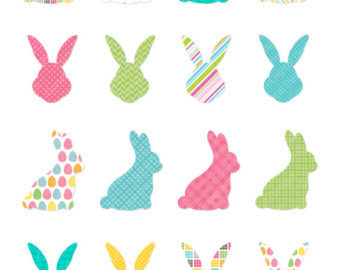 340x270 Watercolor Easter Clipart Easter Rabbit Clip Art Easter