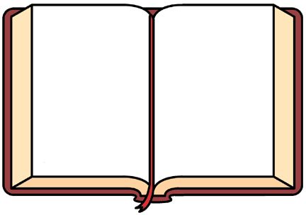 432x304 Bible Clipart Black And White