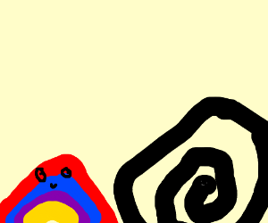 300x250 Black Hole Clipart Rainbow