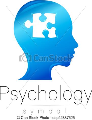 362x470 Modern Head Sign Of Psychology. Puzzle. Profile Human . Vector