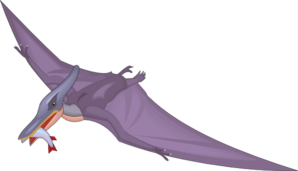 298x171 Pteranodon With A Fish In Mouth Clip Art