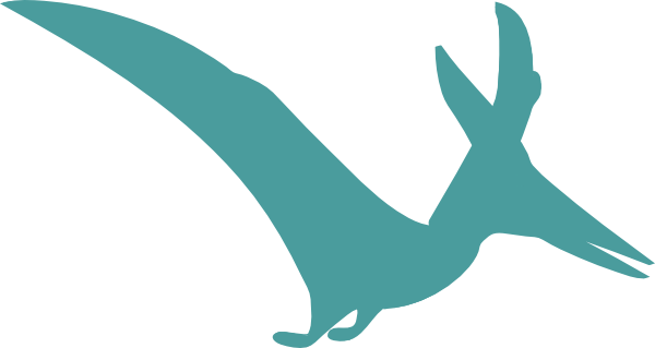 600x319 Pterodactyl Silhouette Clip Art