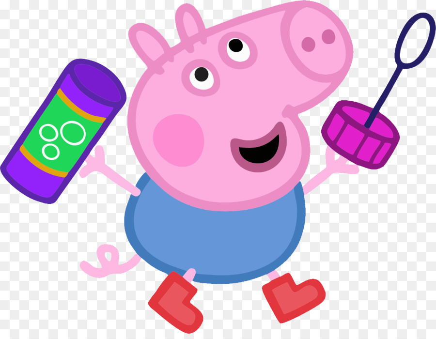 900x700 Daddy Pig Muddy Puddles Clip Art
