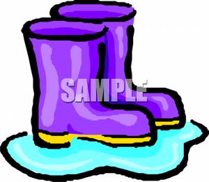 300x261 Purple Boots In A Puddle