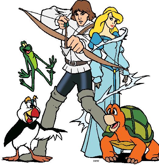 522x543 The Swan Princess Clip Art Cartoon Clip Art