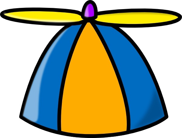 600x455 Helicopter Hat Clipart