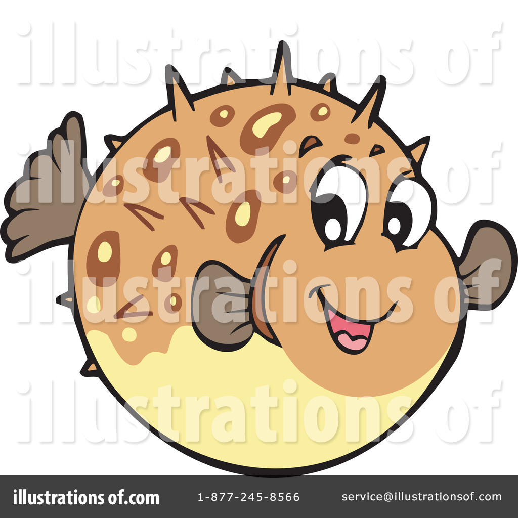 1024x1024 Blow Fish Clipart