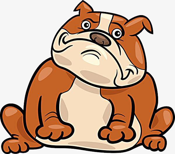 600x528 Cartoon Pug Material, Cartoon, Pugs Material, Frightened Dog Png