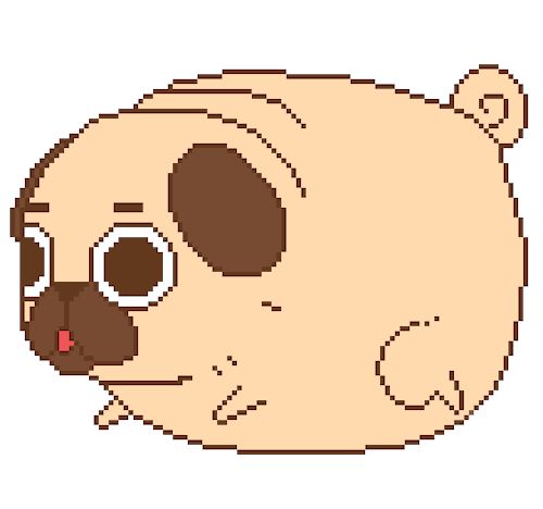 500x468 Pug Clipart Animated