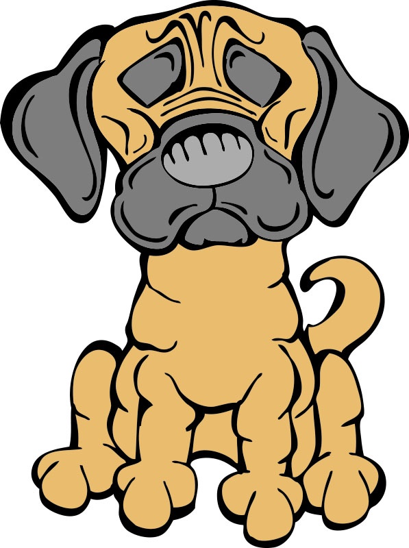 597x800 Pug Clipart Puggle