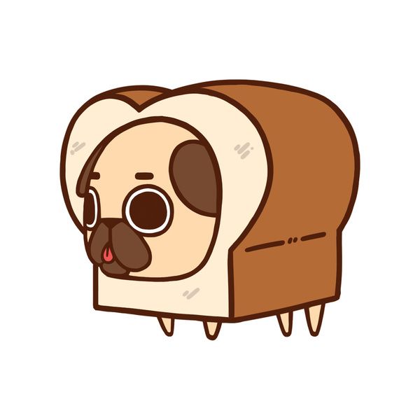 600x600 Collection Of Tumblr Pug Drawing High Quality, Free Cliparts