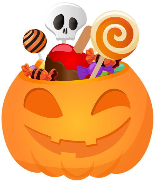 511x600 Halloween Pumpkin With Candy Png Clip Art Imageu200b Gallery