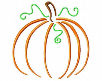 340x270 Pumpkin Outline Etsy