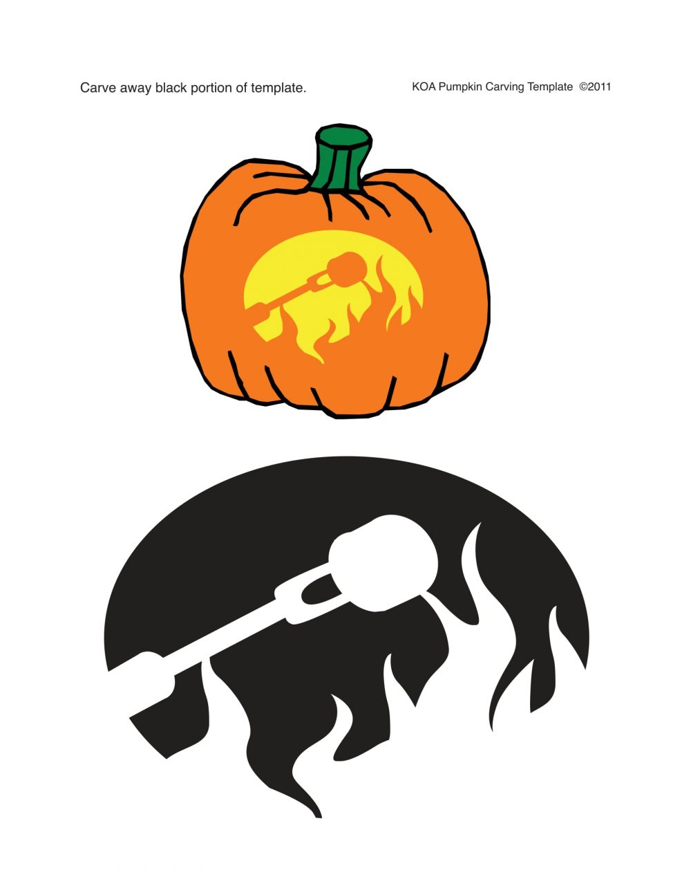1000x1294 Rv And Camping Templates For Halloween Pumpkin Carving