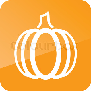 320x320 Vector, Symbol Of A Holiday Of Halloween A Pumpkin Jack O Lantern