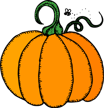 344x358 Cute Pumpkin Patch Clipart Clipart Panda
