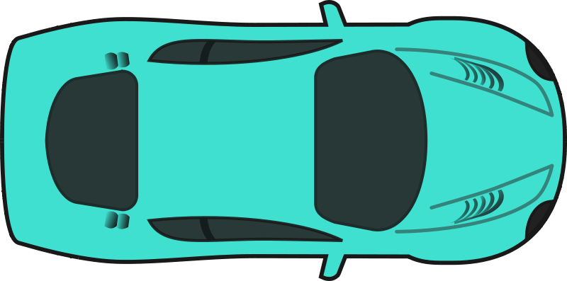 800x397 Best Car Clipart Top View