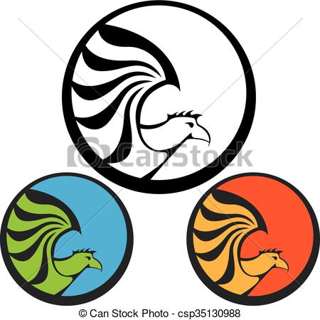 450x450 Eagle Punk Icon Vector