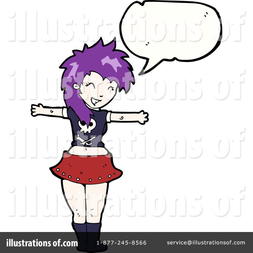 1024x1024 Punk Girl Clipart