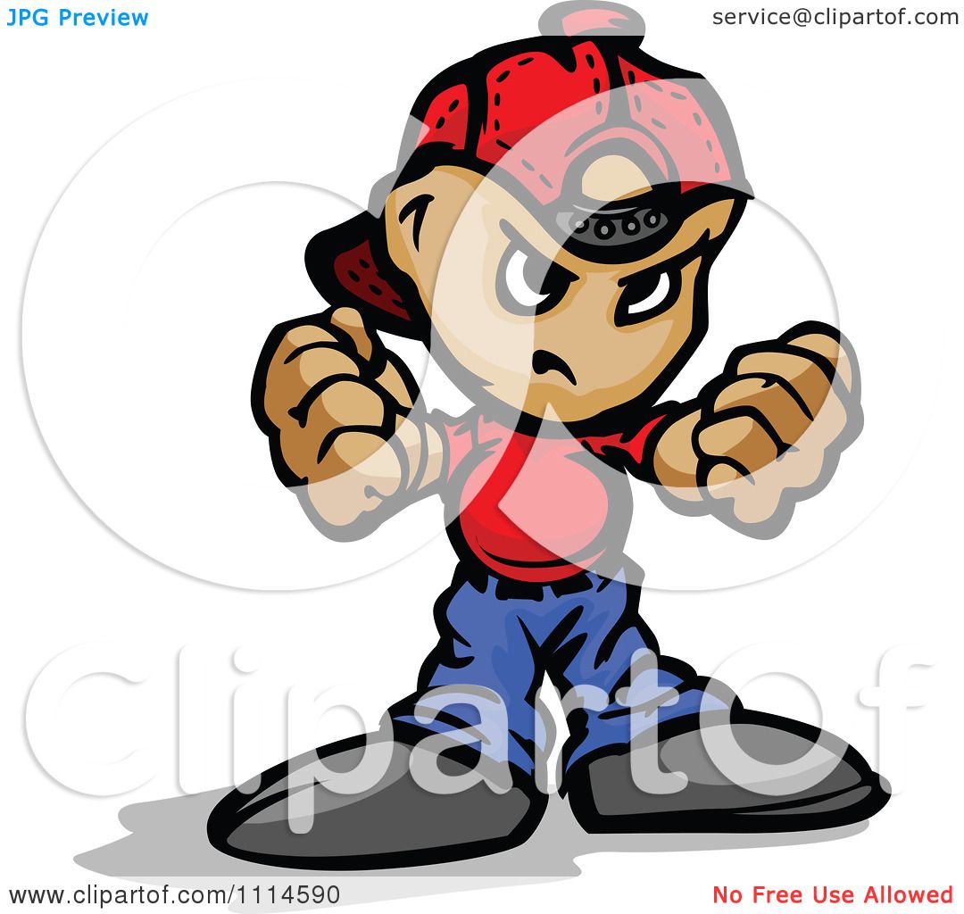 1080x1024 Clipart Tough Punk Kid Holding Up His Fists