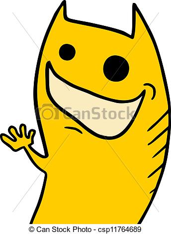 344x470 Creative Design Of Happy Puppet Vector