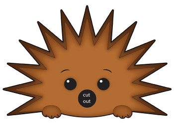 350x271 Echidna Clip Art Echidna Finger Puppet Echidna Mask Tpt