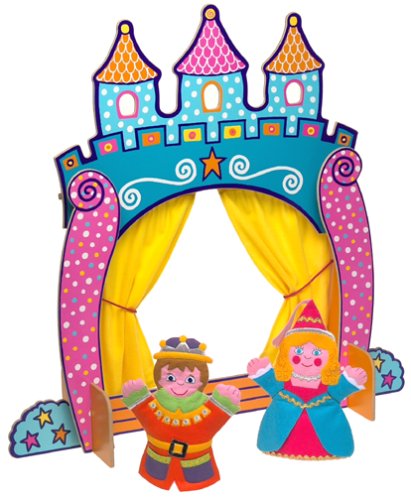 411x500 Alex Toys Castle Tabletop Puppet Theatre With Prince