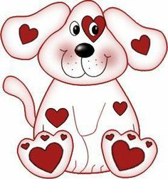 236x252 Valentine Puppy Clipart
