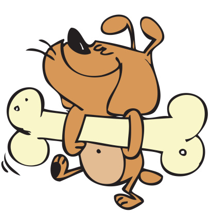 410x419 Dog Bone Chew Bone Clip Art Images Free Clipart Images