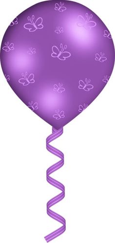 236x499 Single Purple Balloon Png Clipart Image Birthday Clip