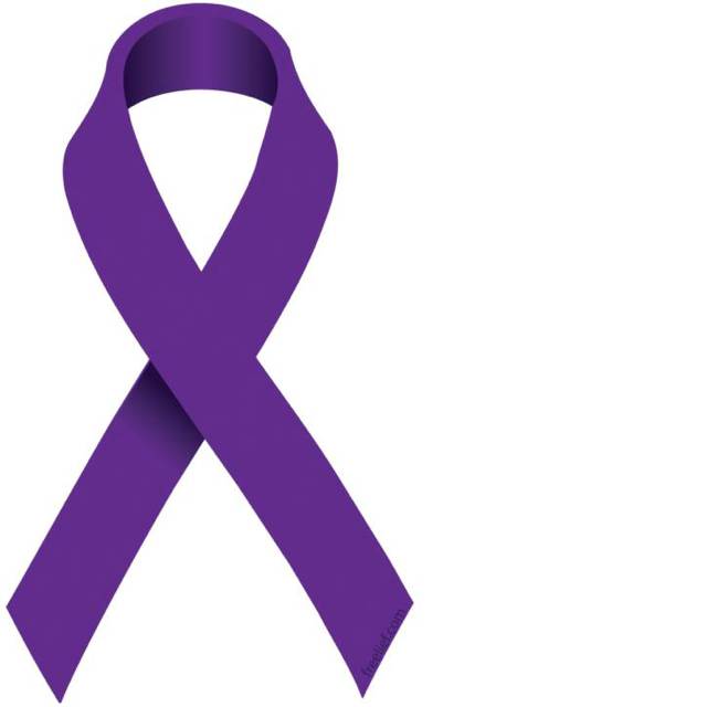 640x640 Creative Purple Cancer Ribbon Clip Art Clipart Clipartix