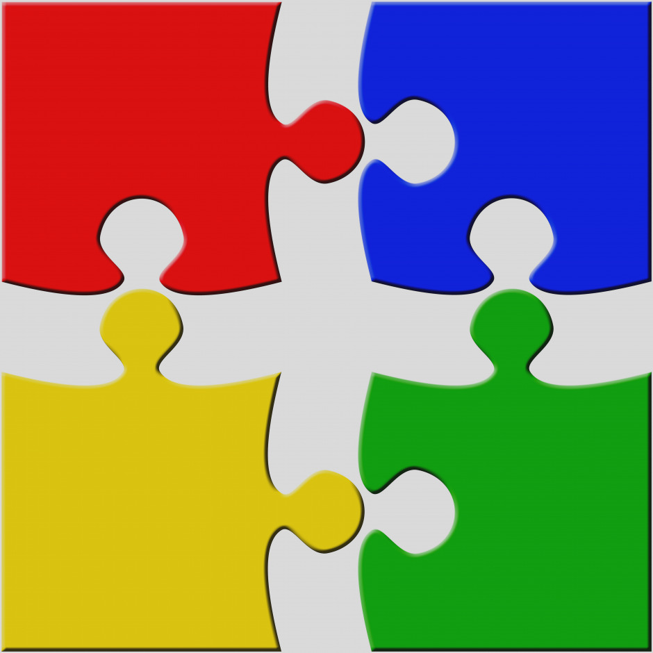 940x940 Elegant Puzzle Pieces Clip Art Clipart Panda Free Images