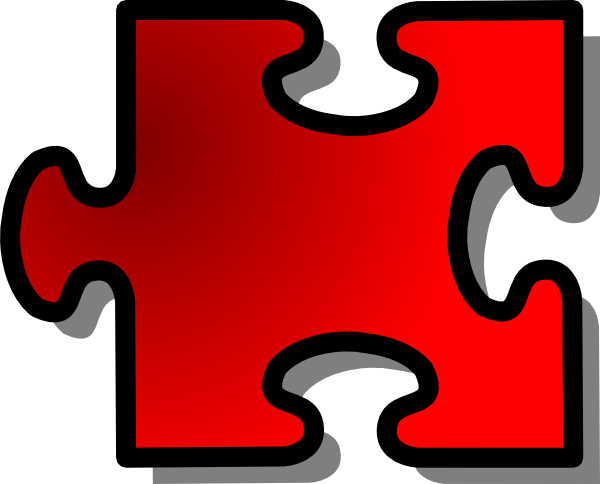 600x484 Jigsaw Puzzle Piece Clip Art Free Vector 4vector