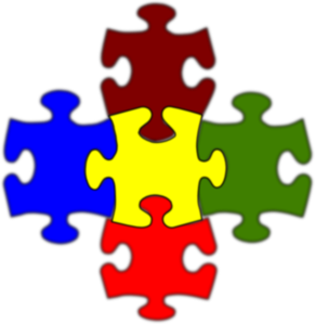 291x299 Jigsaw White Puzzle Piece Large Clip Art