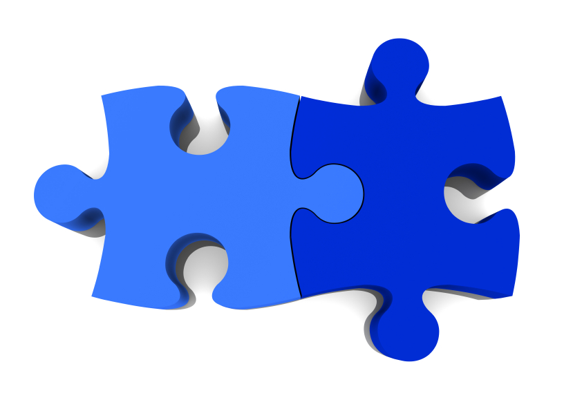 829x579 Puzzle Clipart 2 Piece