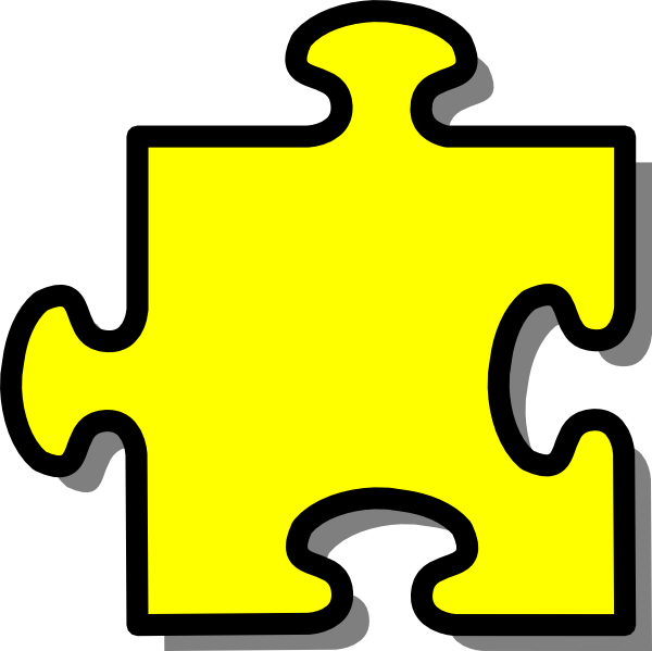 600x599 Puzzle Piece Puzzle Clip Art Image