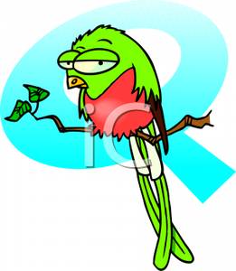 261x300 Letter Q With A Cartoon Quetzal
