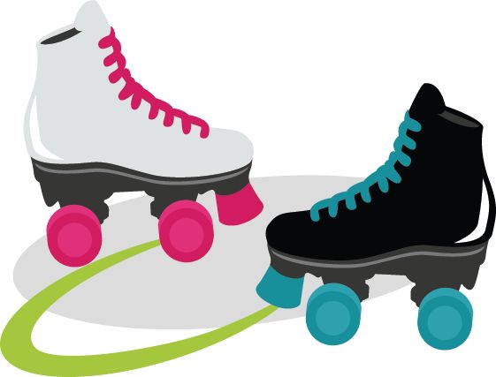 561x427 Skates Clipart