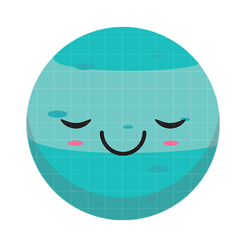 504x504 Planet Cute Clipart