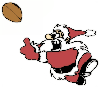 350x310 Christmas Clipart Football