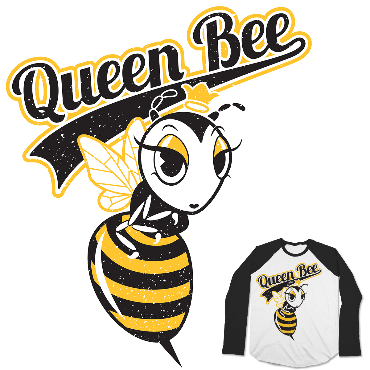 1200x1200 Queen Bee Clipart