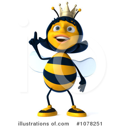 400x420 Queen Bee Clipart