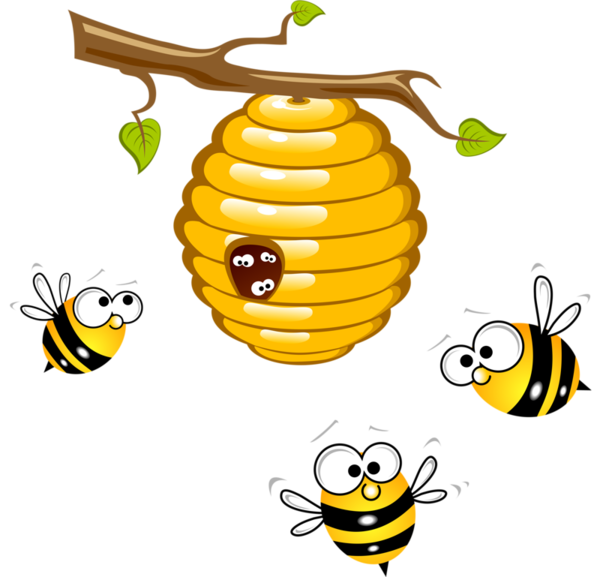 600x577 Abeilles,png Honey Bees (Abeilles) Clip Art Bees