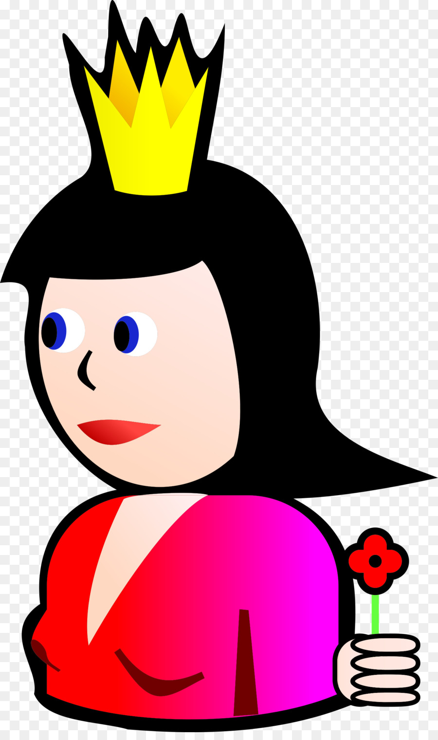900x1520 Queen Cartoon Clip Art
