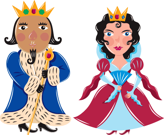 550x454 Prom King And Queen Clipart