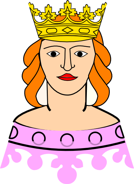 432x594 Queen Cliparts