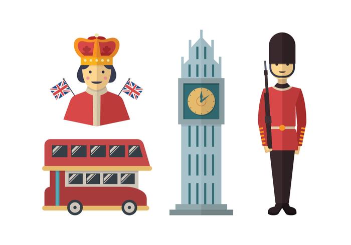 700x490 Queen Elizabeth Flat Vector