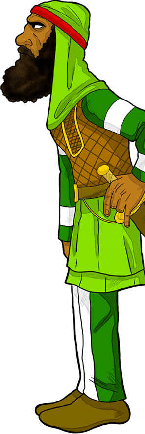 296x881 Persian Soldier. Esther Married The King Of Persia. Biblicas