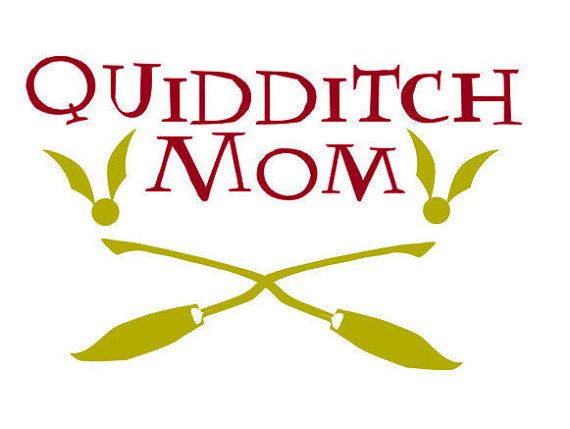 570x429 Quidditch Mom Harry Potter Vinyl Decal Sports Mom By Personily