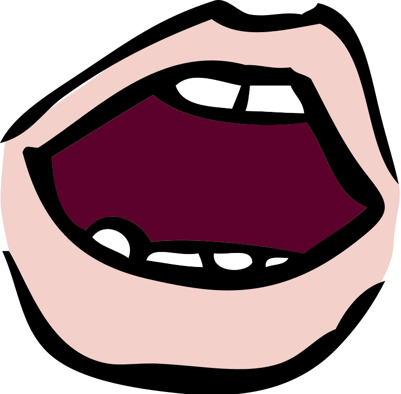 800x785 Open Mouth Clipart 111473 Free Quiet